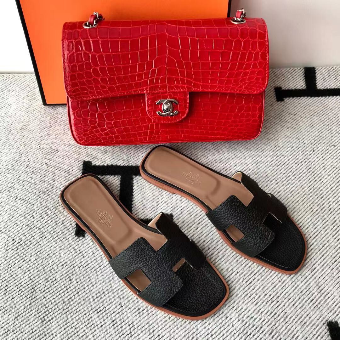 에르메스 올수공 오란 슬리퍼 샌들 토고 01